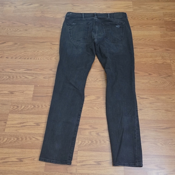 Abercrombie & Fitch Jeans Men's 36x32 Black Felix Super Slim Stretch Denim Pants - Picture 10 of 15